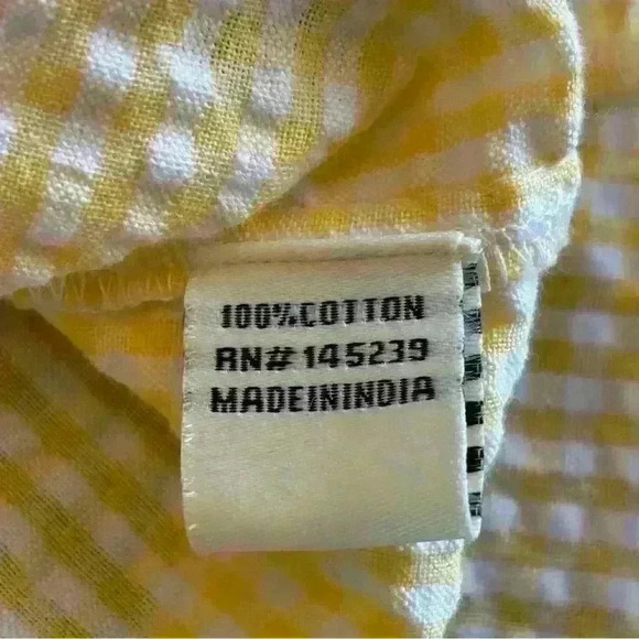 Sim & Sam Seersucker Picnic Blouse - Picture 5 of 8